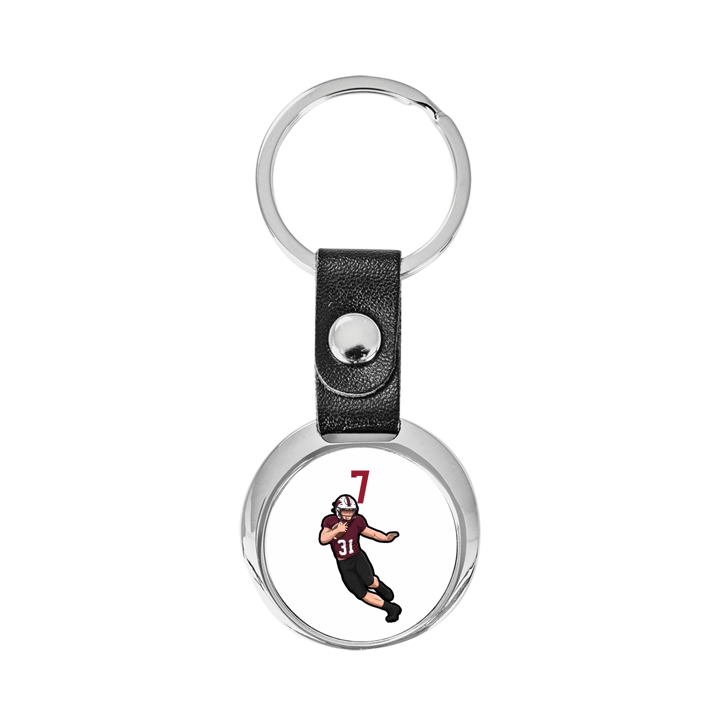 Key Chain — Number Top in Classic