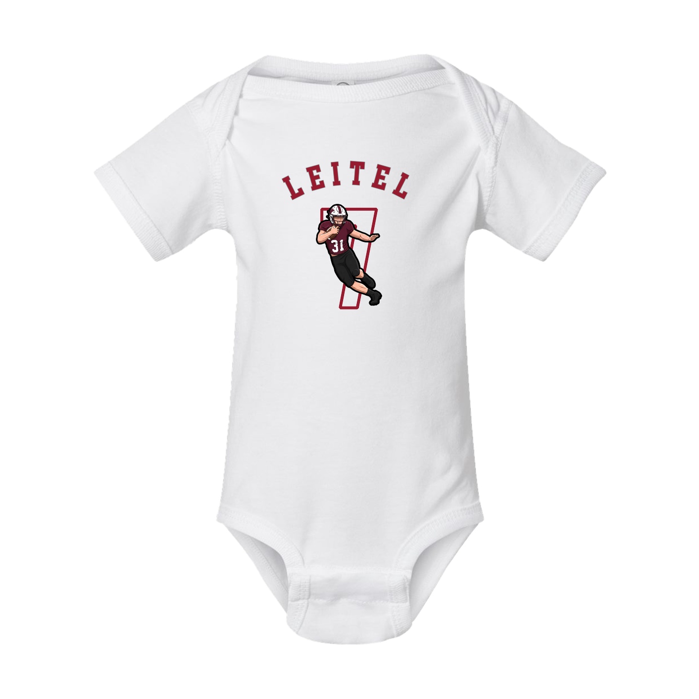 Baby Onesie — Shirsey Arch in White