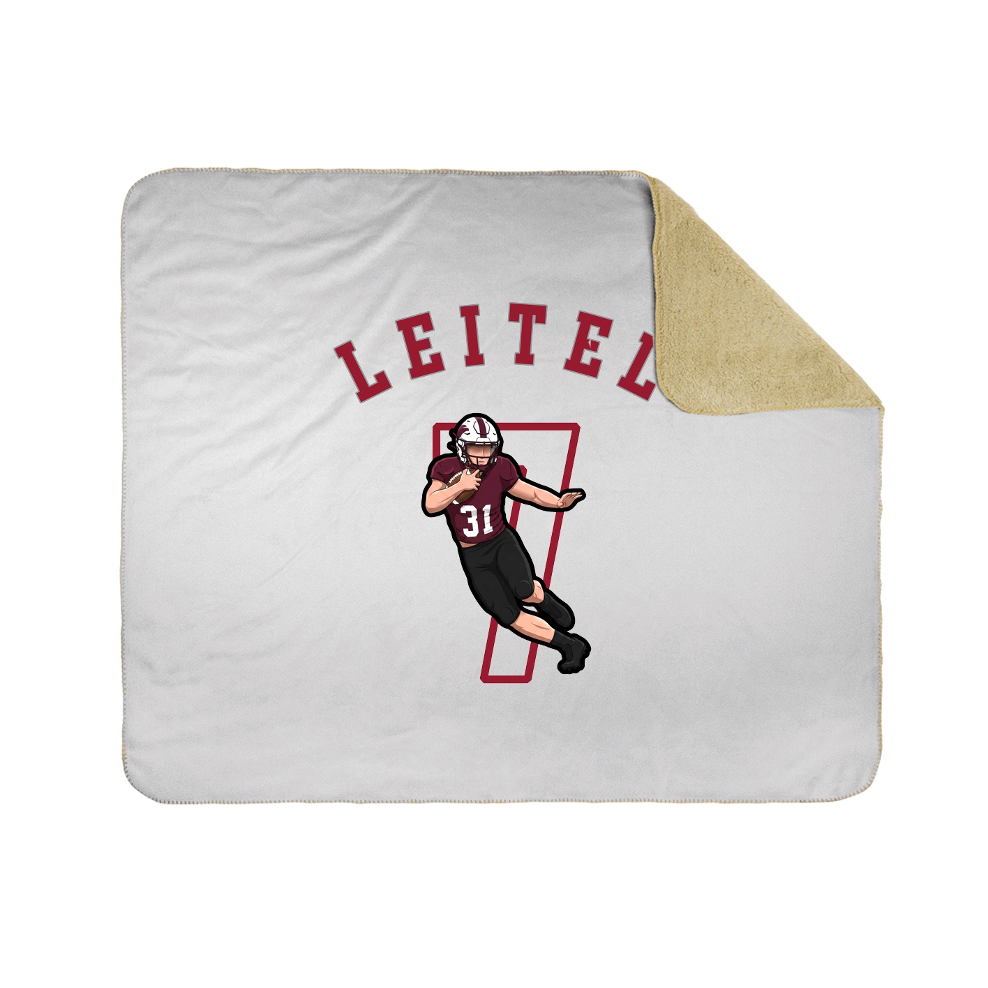 Throw Blanket — Shirsey Arch in White