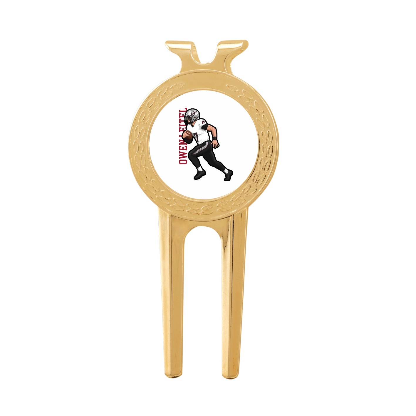 Divot Tool with Ball Marker — Name Vertical in Classic