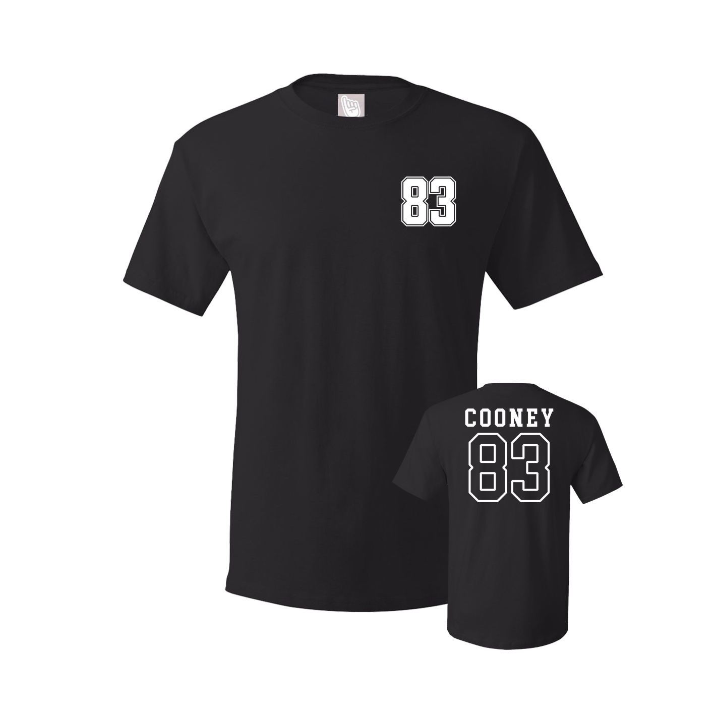 Youth Tee — Chest Back in Black