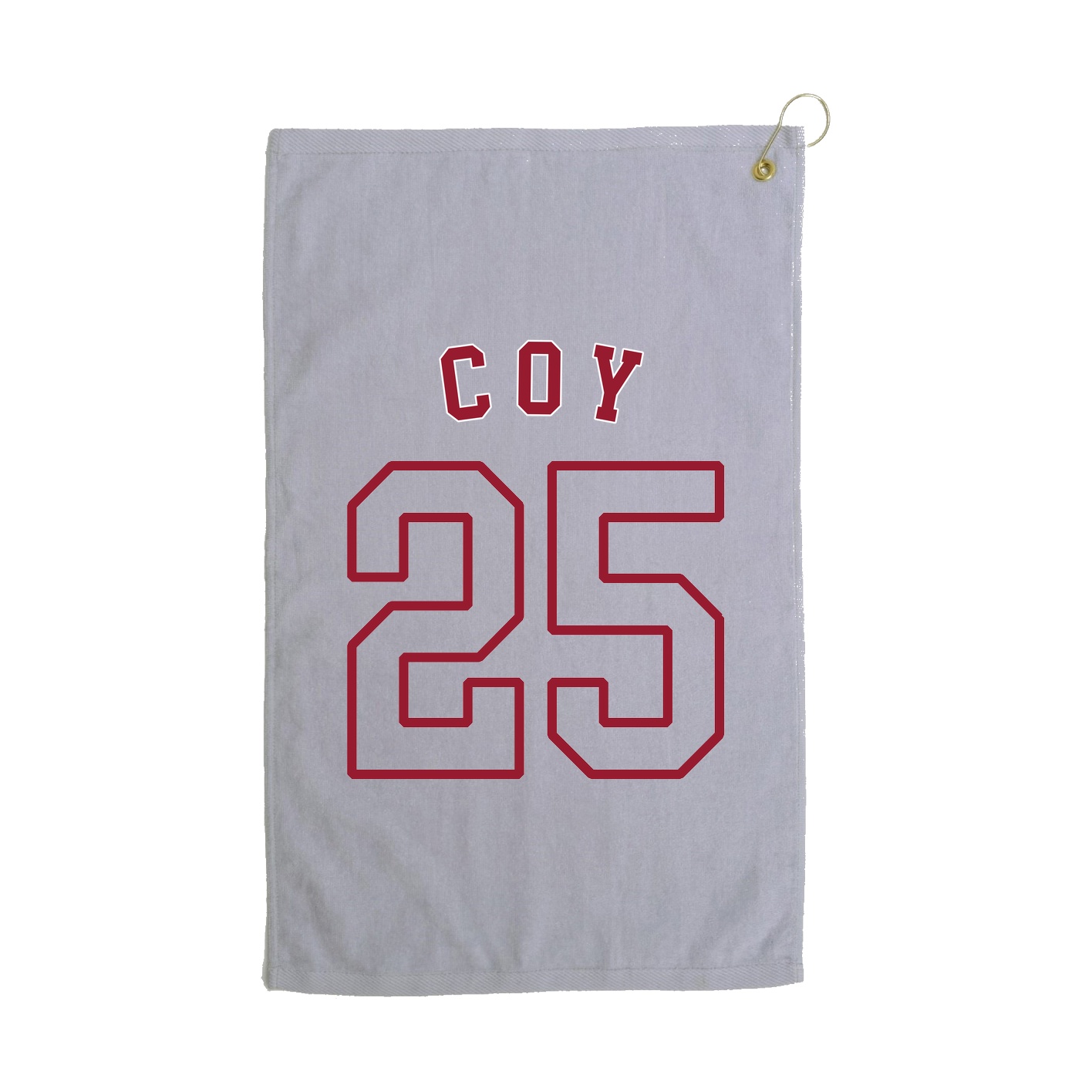 Golf Towel — Shirsey Arch in Grey