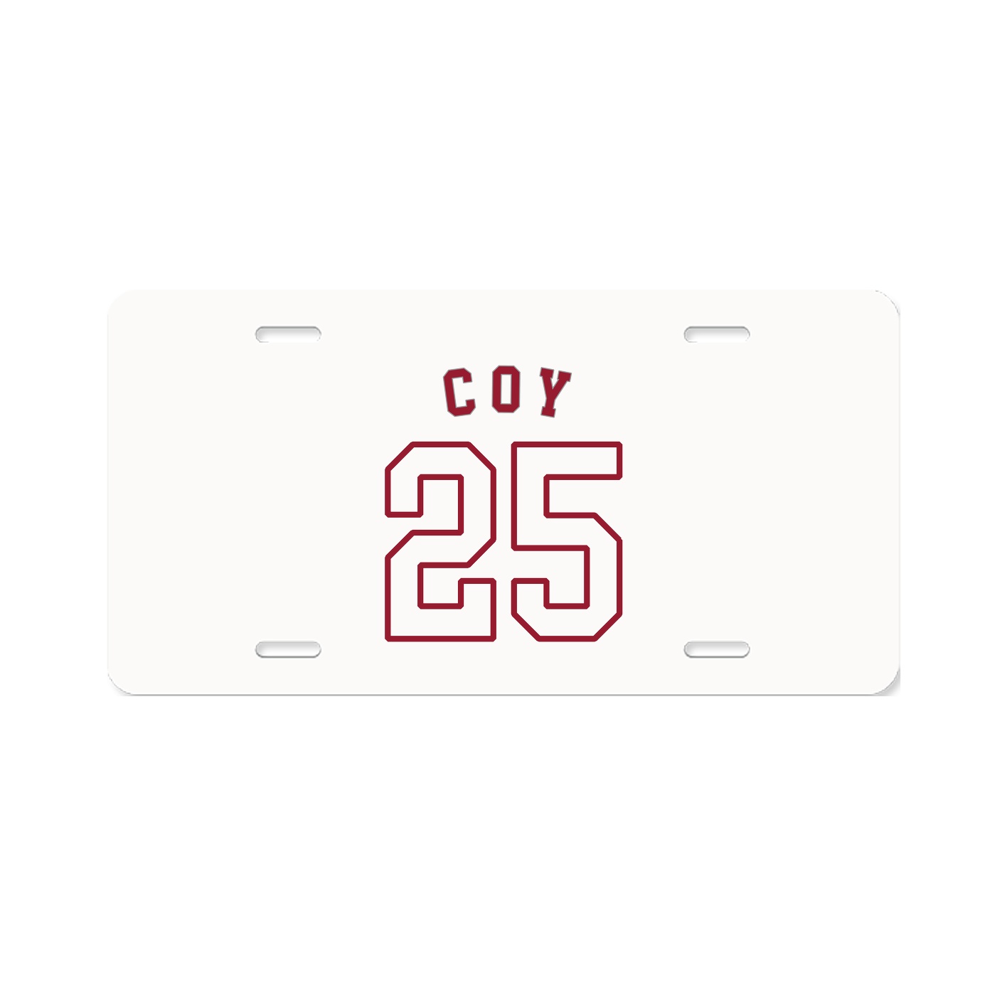License Plate — Shirsey Arch in Classic