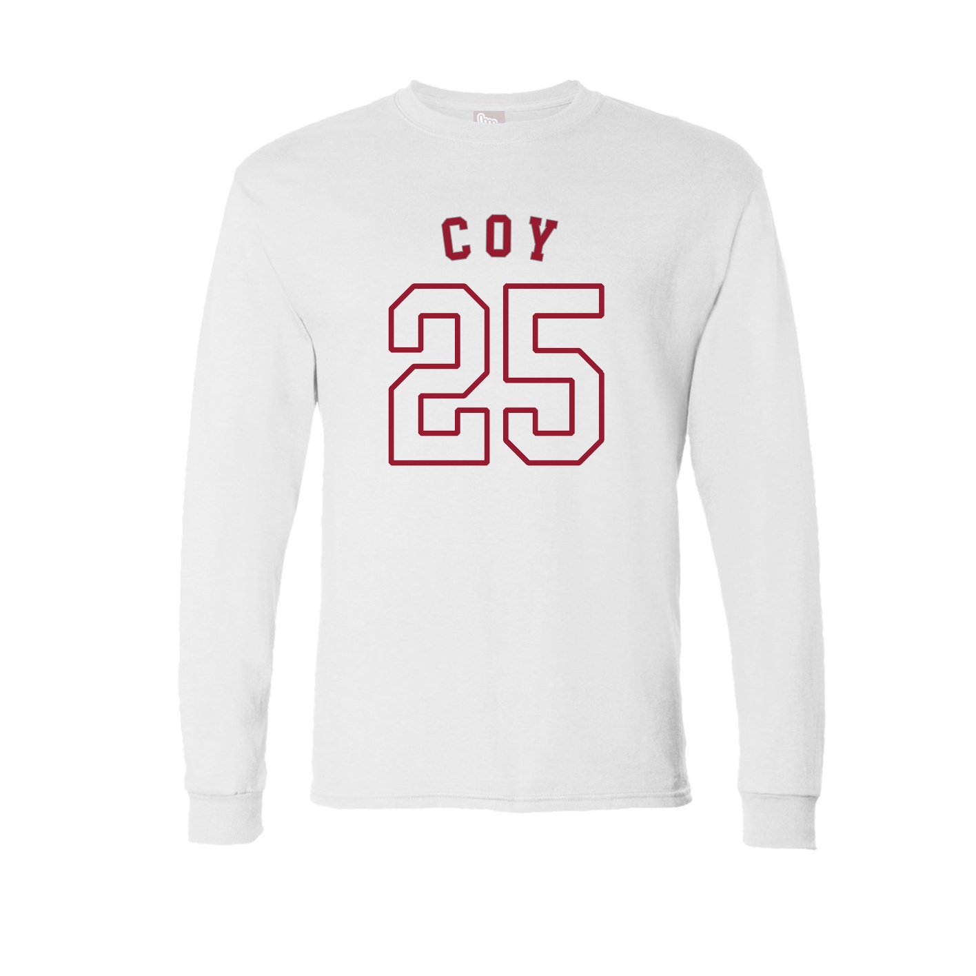 Long Sleeve Tee — Shirsey Arch in White