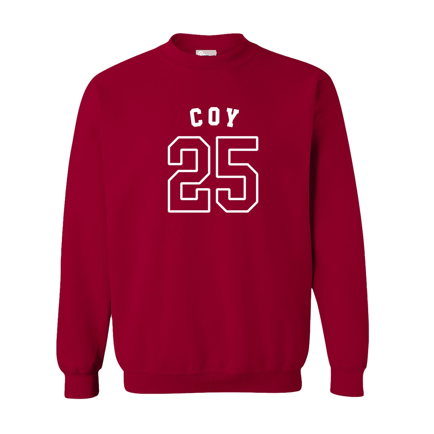 Fleece Crew — Shirsey Arch in Cardinal