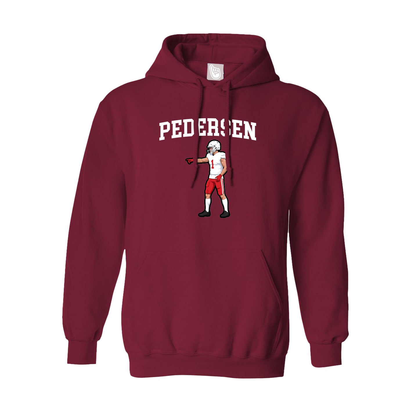 Hoodie — Shirsey in Cardinal