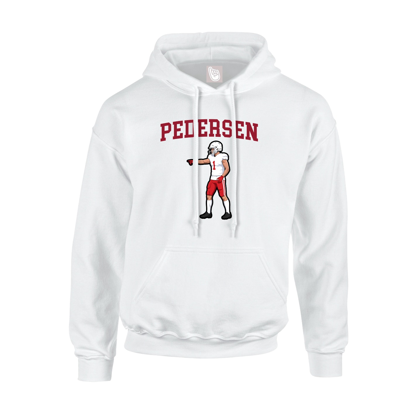 Youth Hoodie — Shirsey in White