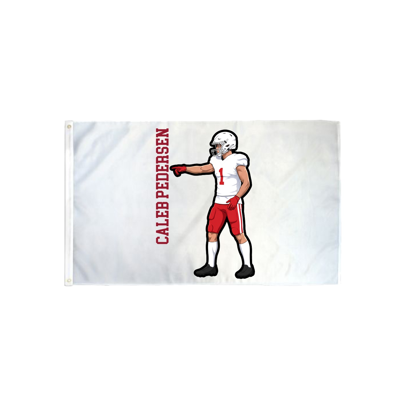 3x5 Flag — Name Vertical in Classic