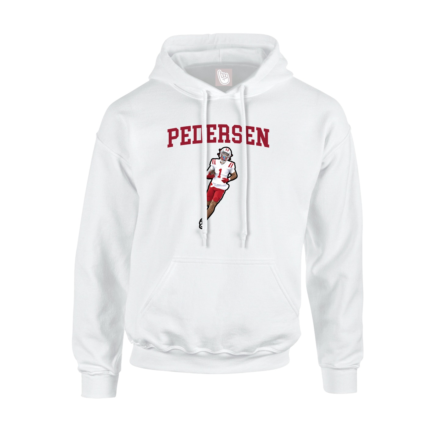 Hoodie — Shirsey in White