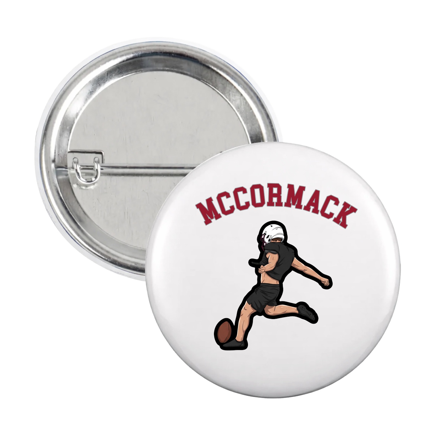 Game Day Button — Shirsey Arch in White