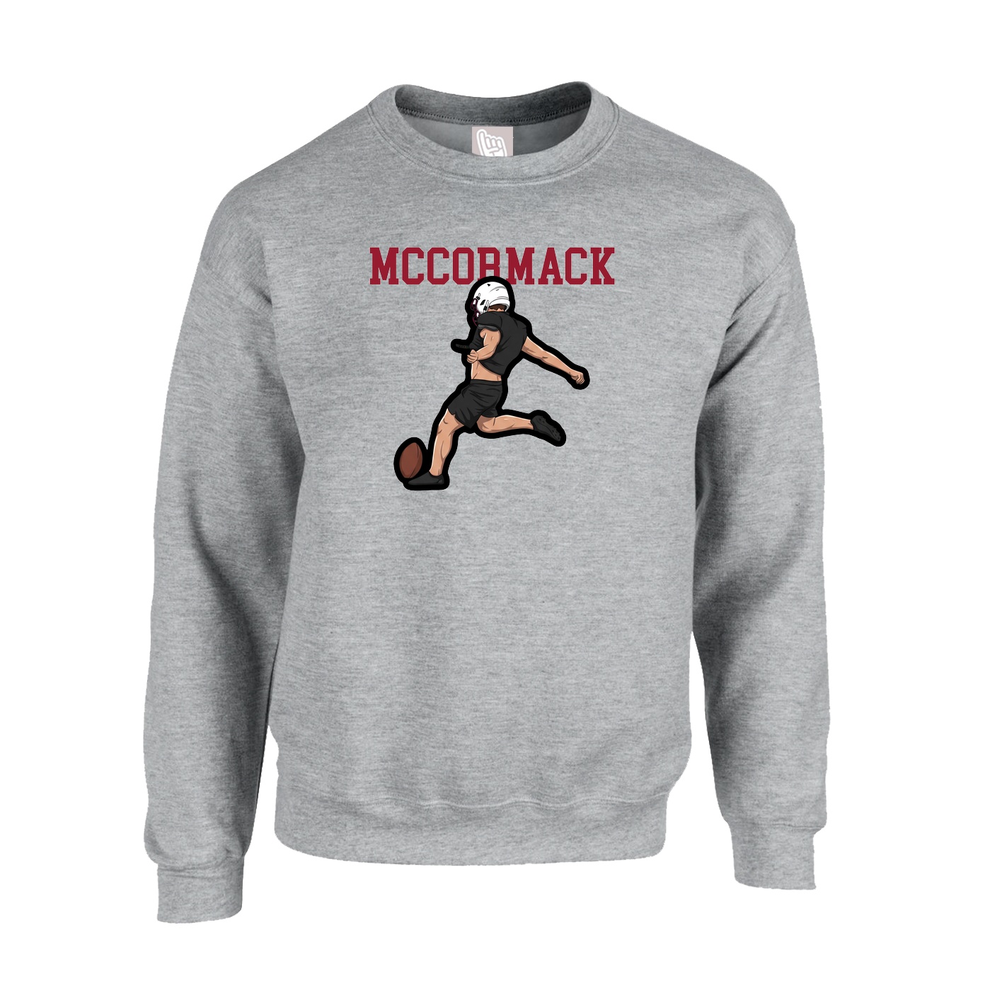 Fleece Crew — Shirsey in Grey