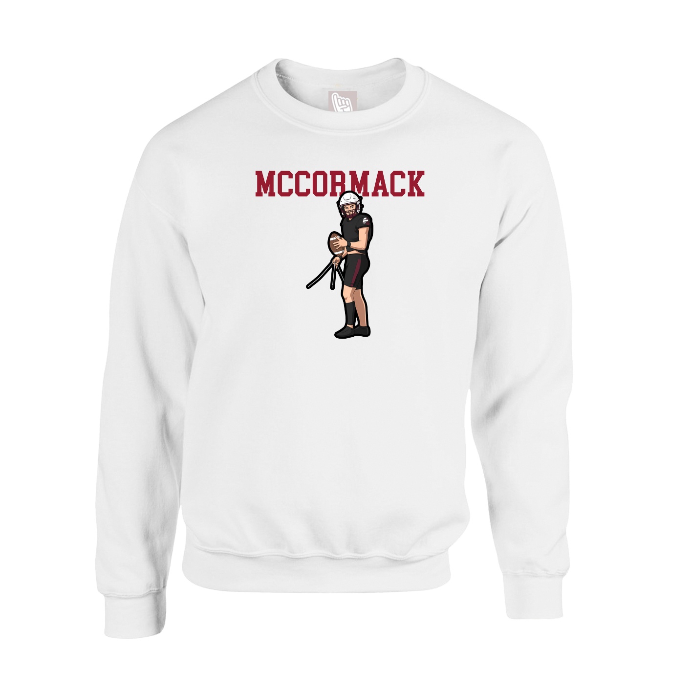 Fleece Crew — Shirsey in White