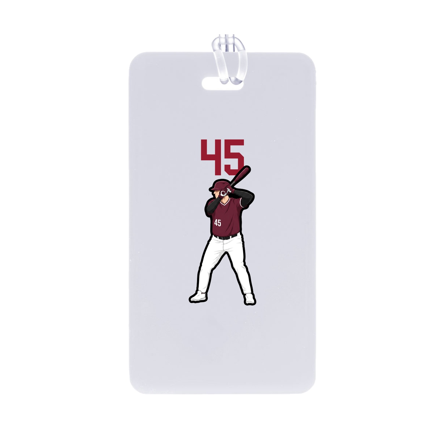 Bag Tag — Number Top in Classic
