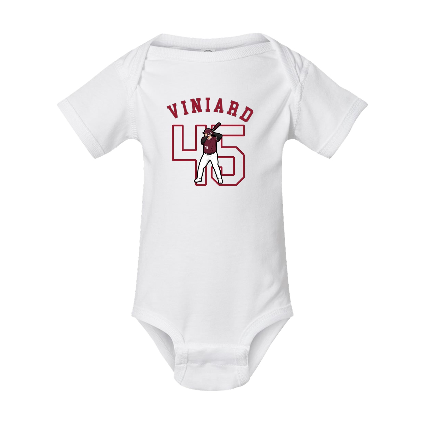 Baby Onesie — Shirsey Arch in White