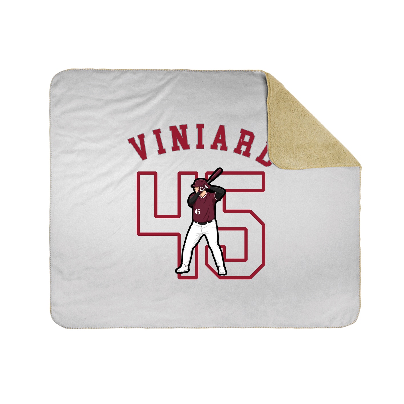 Throw Blanket — Shirsey Arch in White