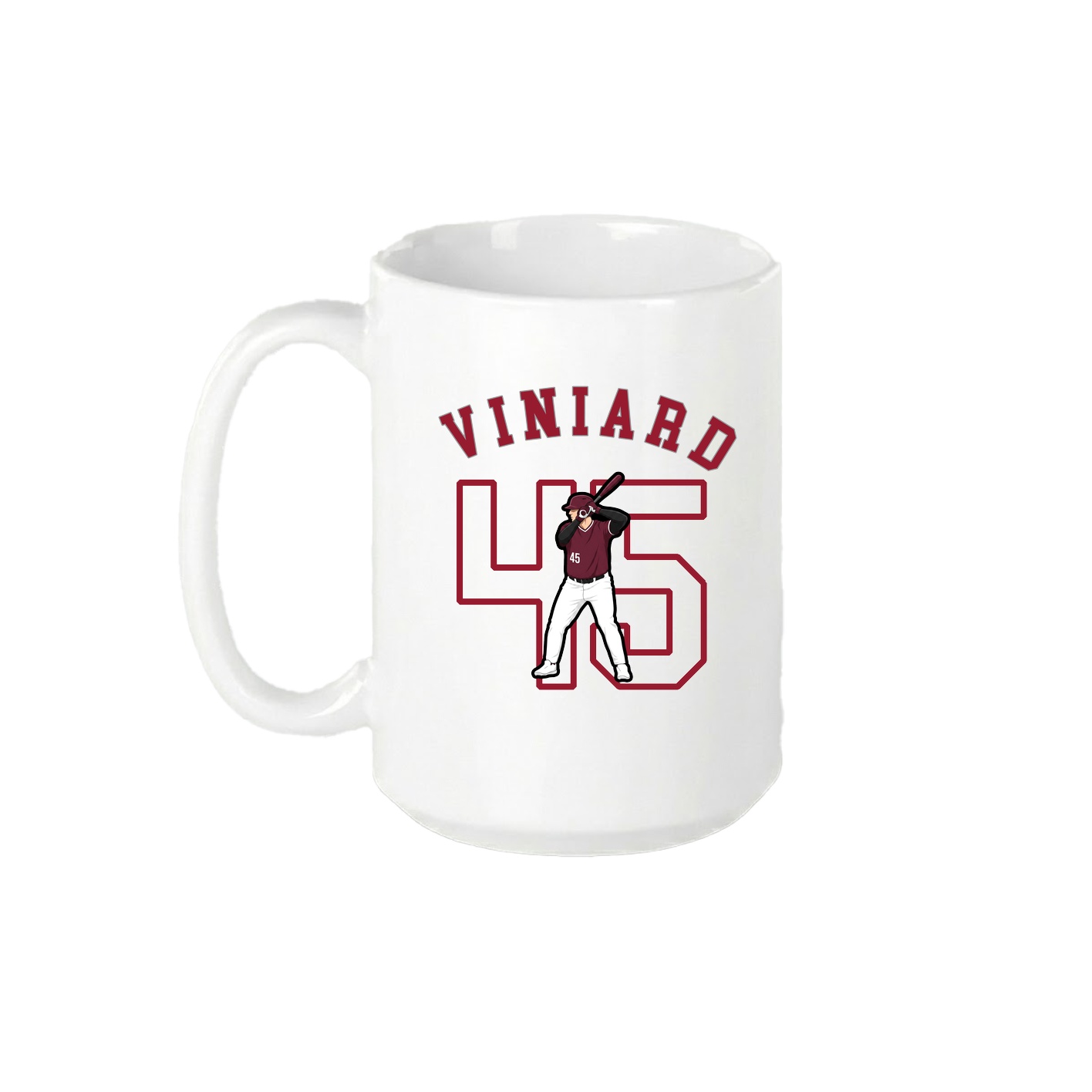 15oz Coffee Mug — Shirsey Arch in White