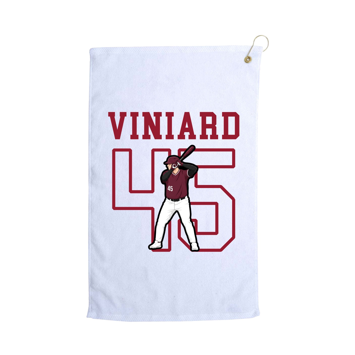 Golf Towel — Shirsey in White