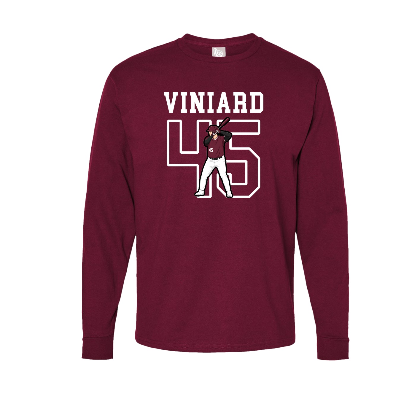 Long Sleeve Tee — Shirsey in Cardinal