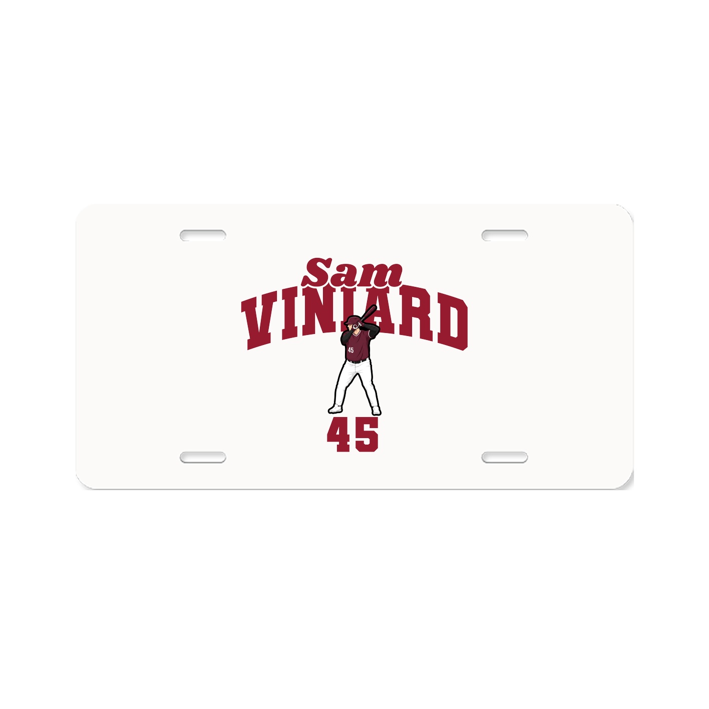 License Plate — Signature Arch in Classic