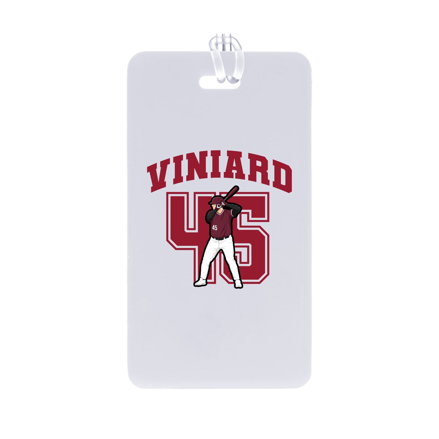 Bag Tag — Number in Classic