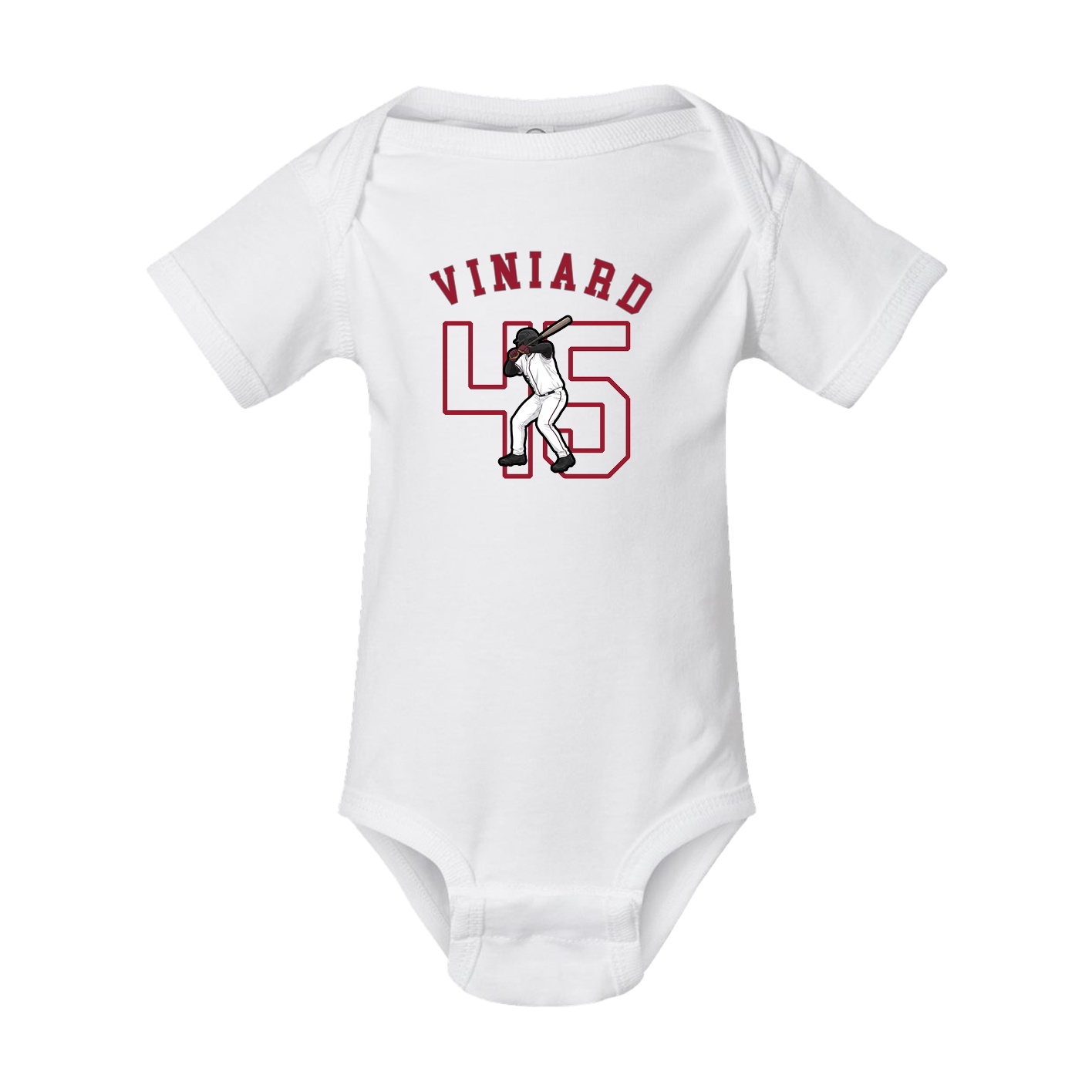 Baby Onesie — Shirsey Arch in White