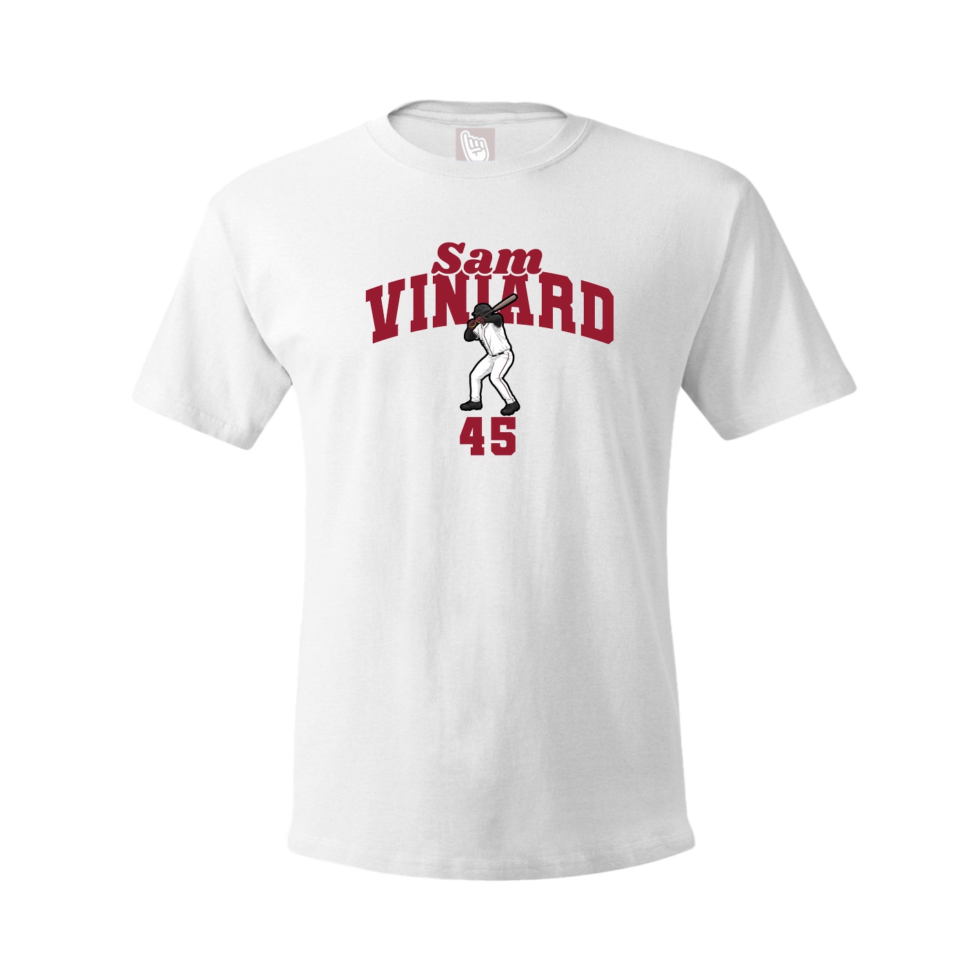 Youth Tee — Signature Arch in White
