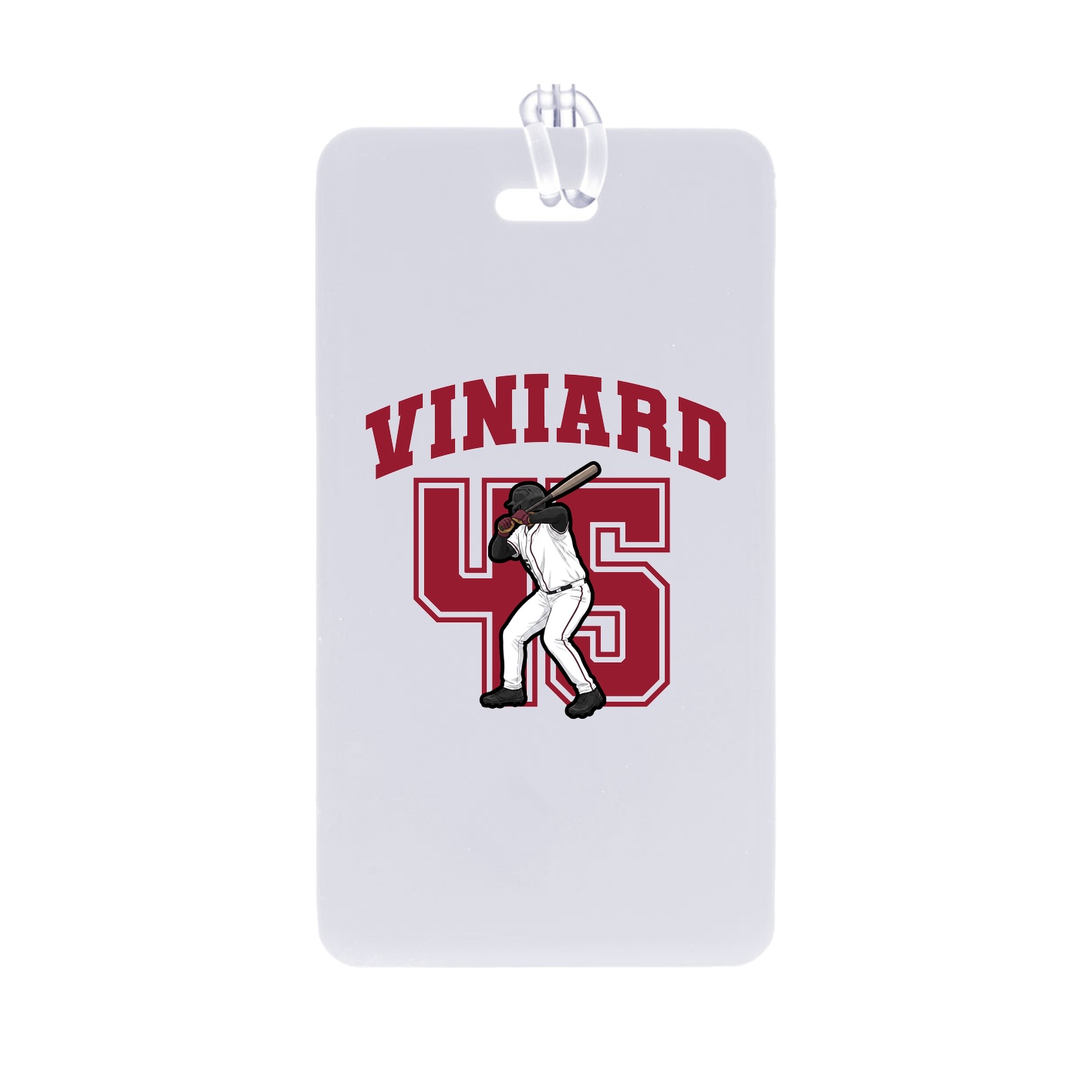 Bag Tag — Number in Classic