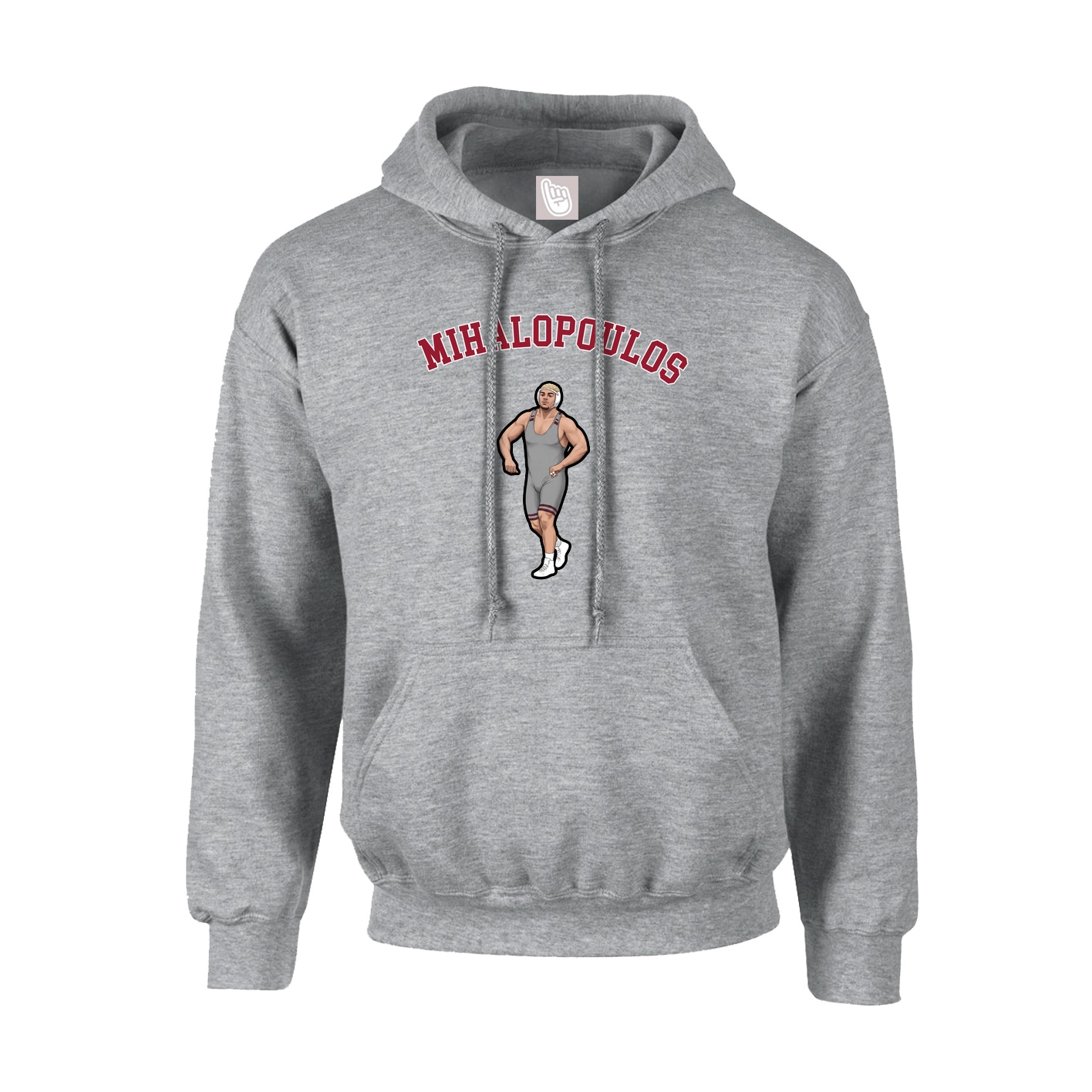 Youth Hoodie — Shirsey Arch in Grey