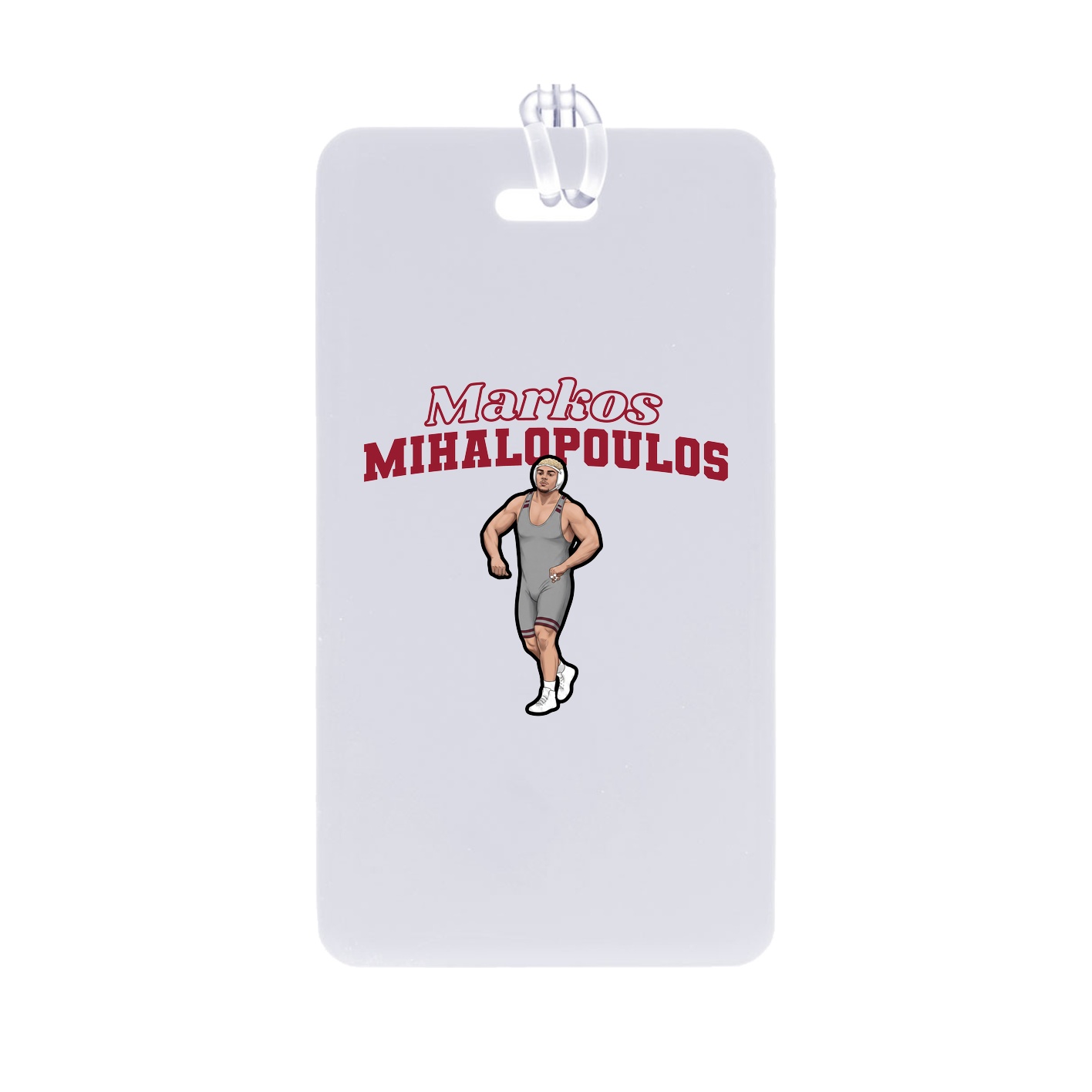 Bag Tag — Name Arch in Classic