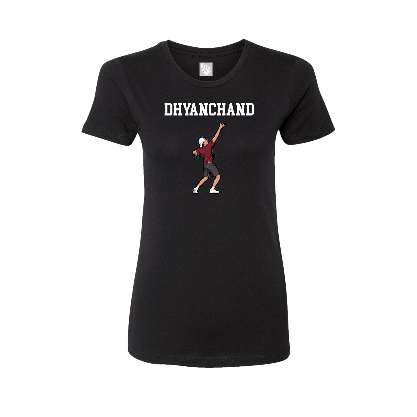Fitted Women's Tee — Shirsey in Black