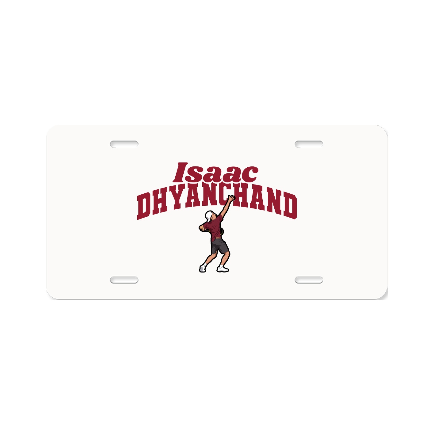 License Plate — Signature Arch in Classic