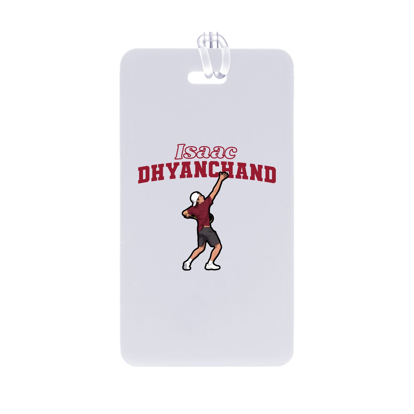 Bag Tag — Name Arch in Classic