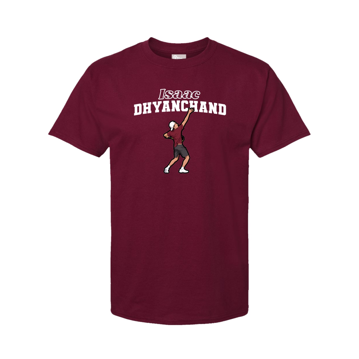 Youth Tee — Name Arch in Cardinal
