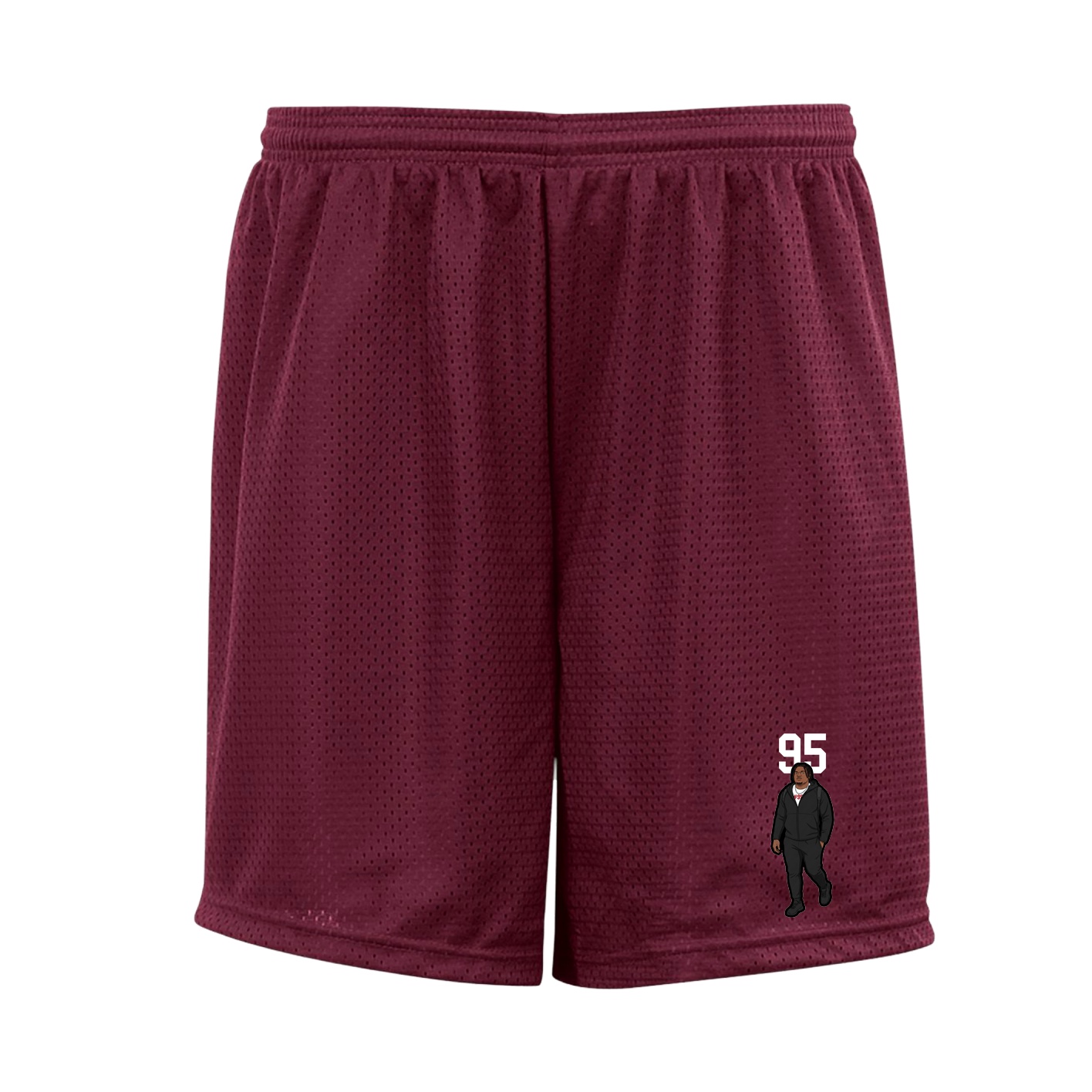 Shorts — Number Top in Cardinal