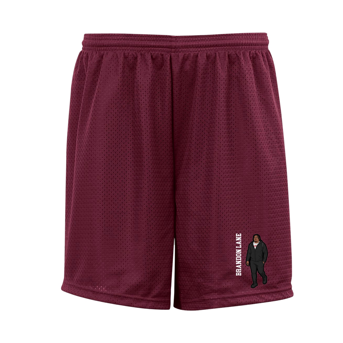 Shorts — Name Vertical in Cardinal
