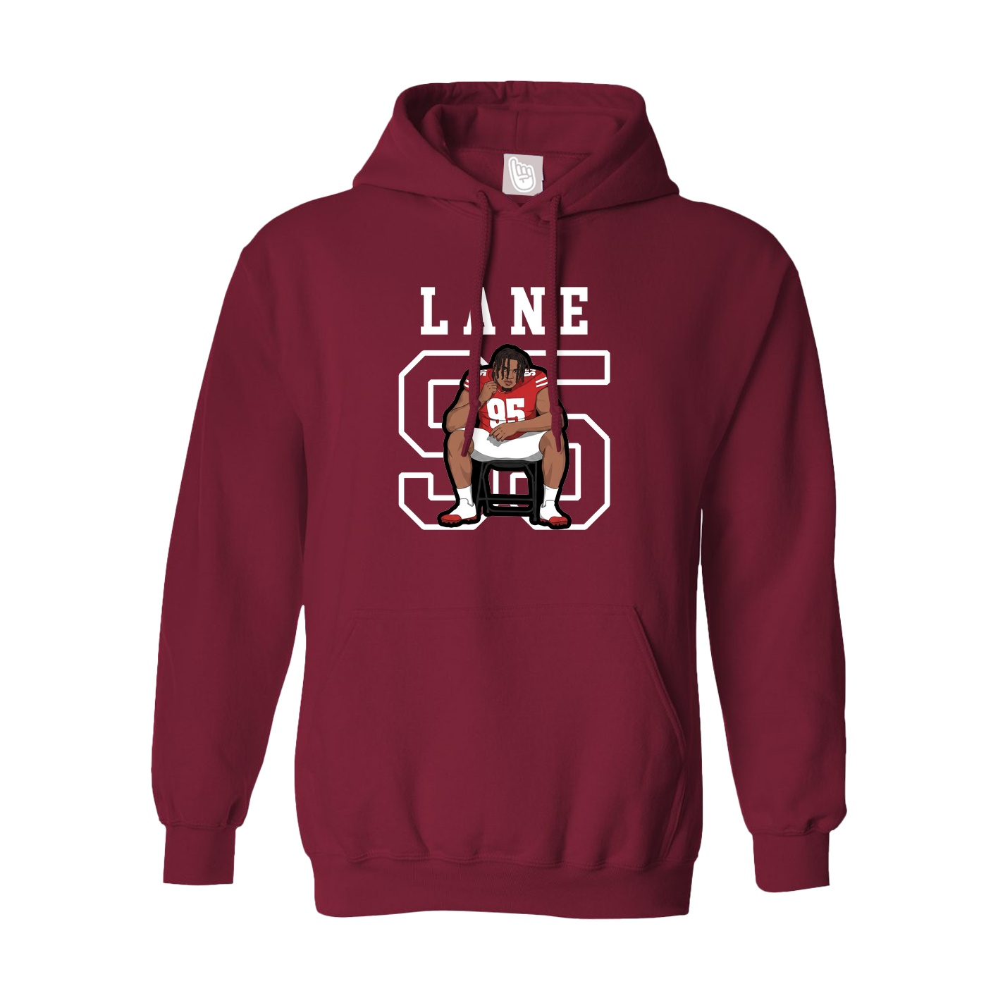 Hoodie — Shirsey in Cardinal