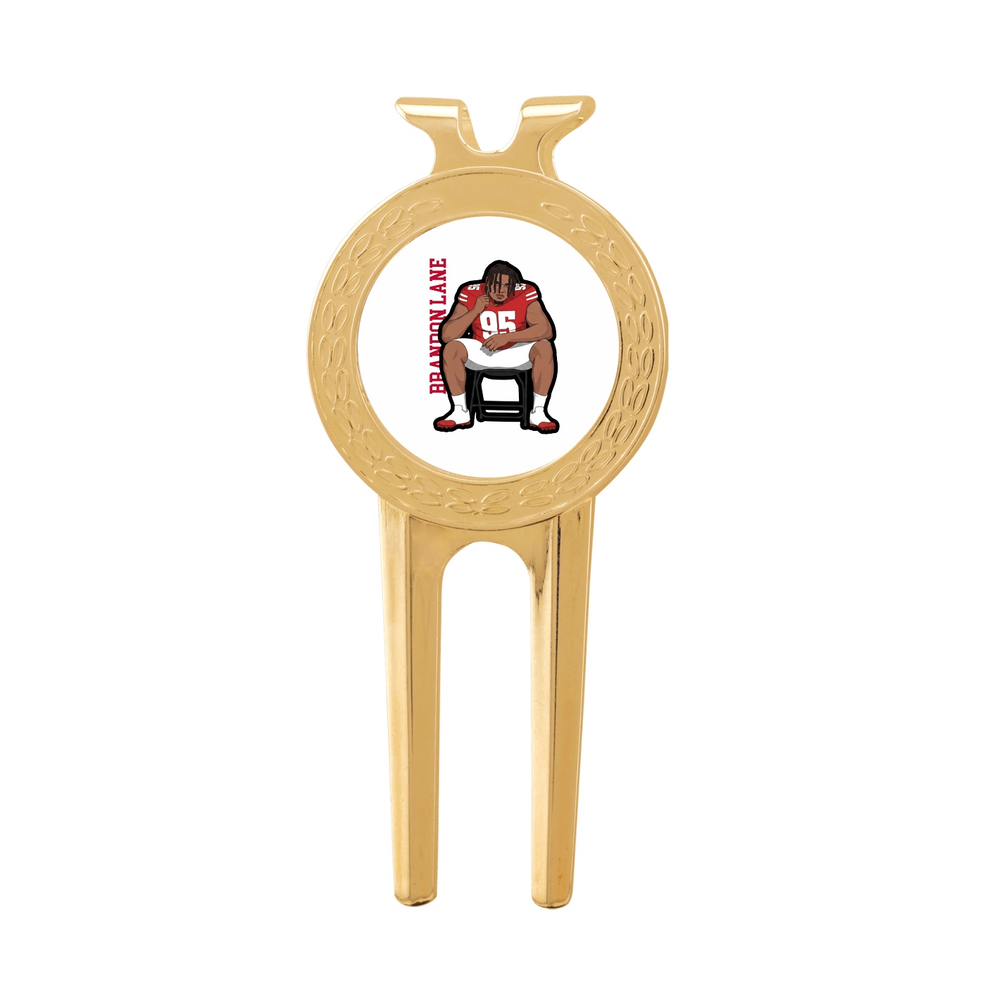 Divot Tool with Ball Marker — Name Vertical in Classic