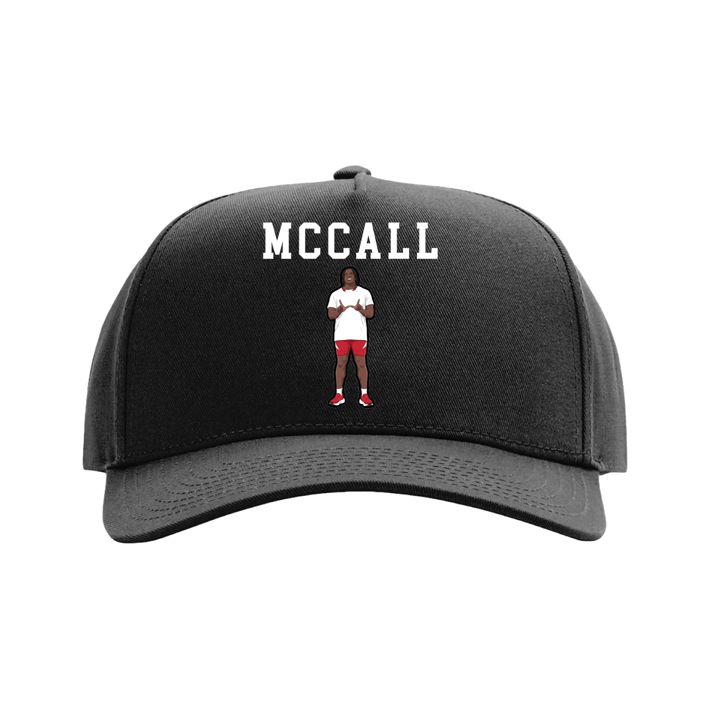 Full Fabric Five-Panel Champ Cap