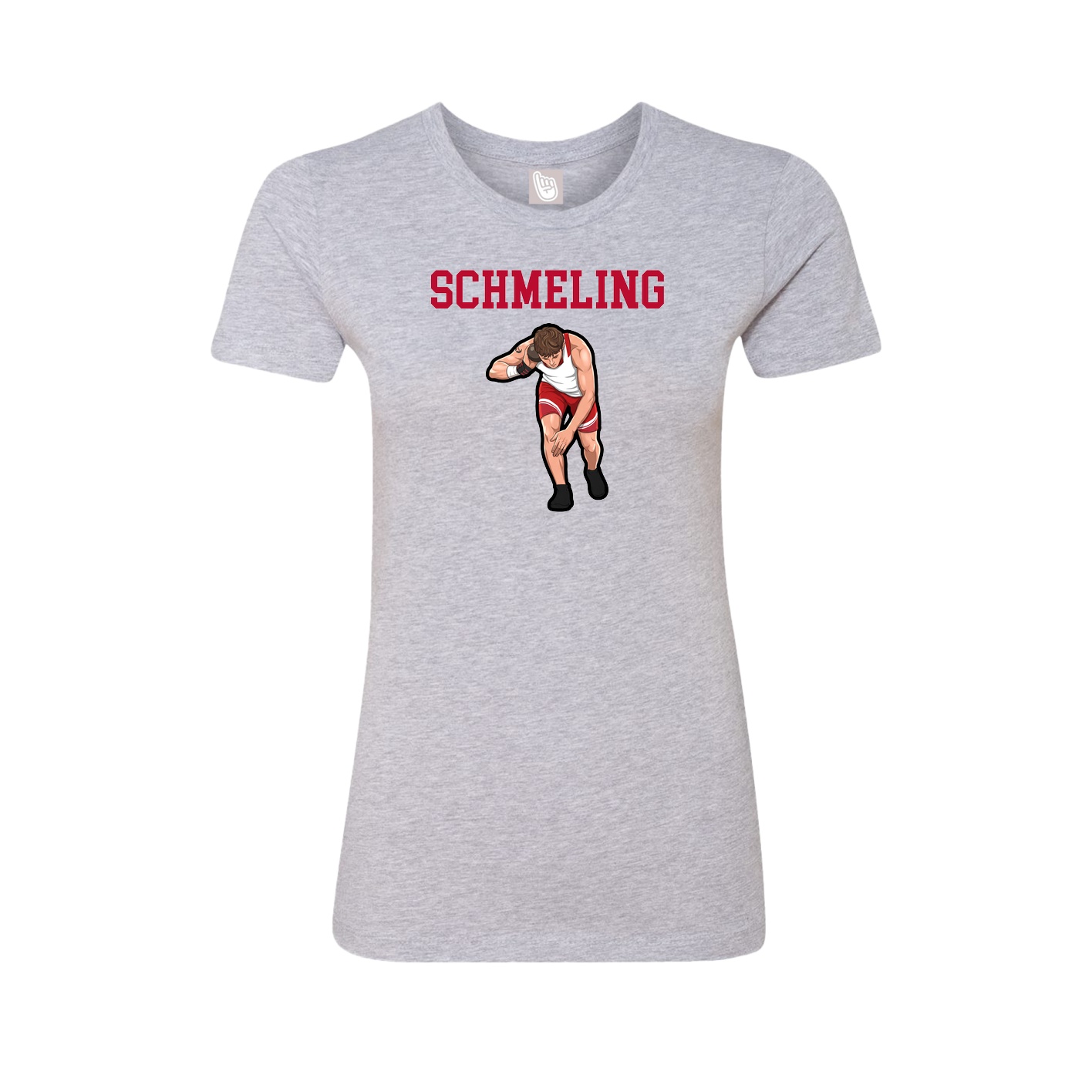 Fitted Women's Tee — Shirsey in Grey