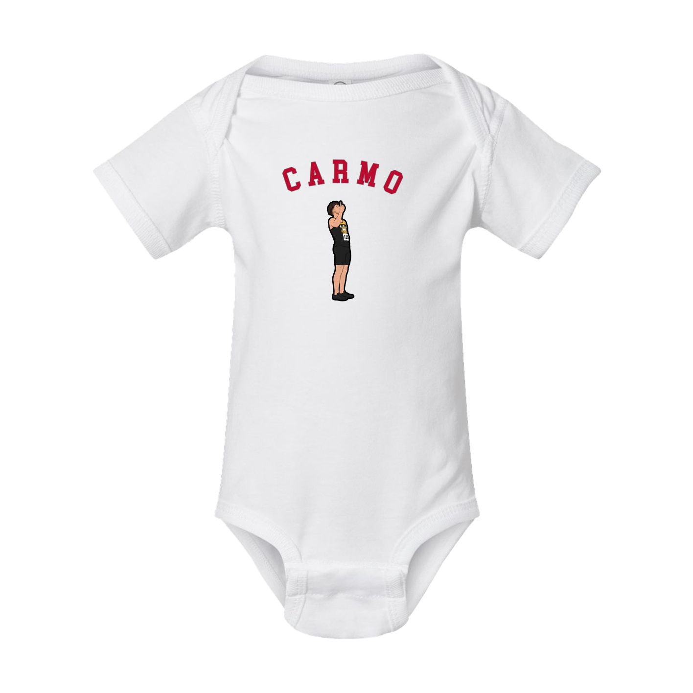 Baby Onesie — Shirsey Arch in White