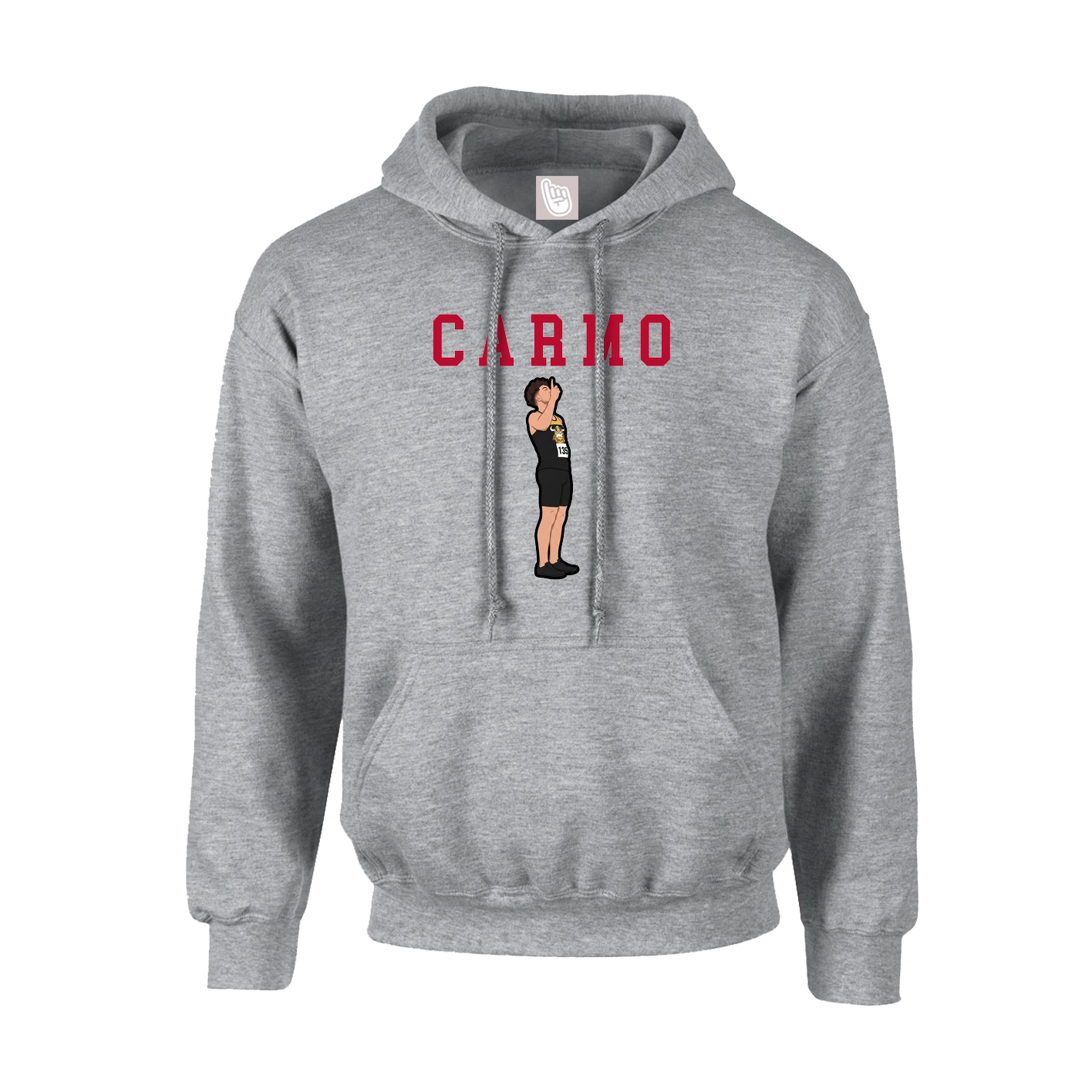 Hoodie — Shirsey in Grey