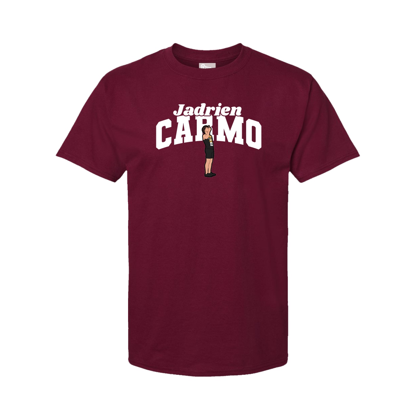 Youth Tee — Signature Arch in Cardinal