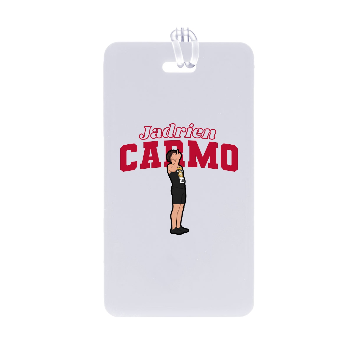 Bag Tag — Name Arch in Classic