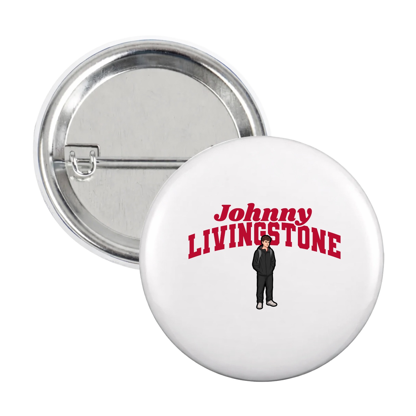 Game Day Button — Signature Arch in White