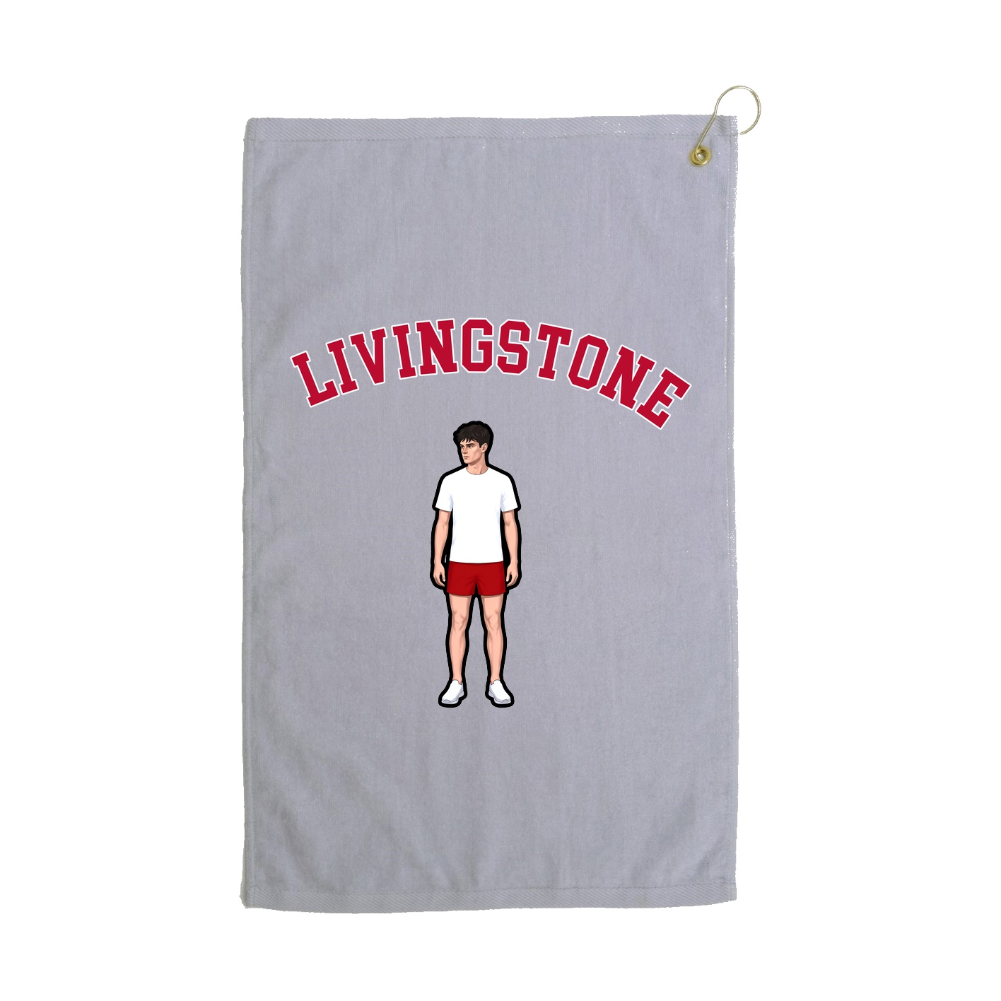 Golf Towel — Shirsey Arch in Grey