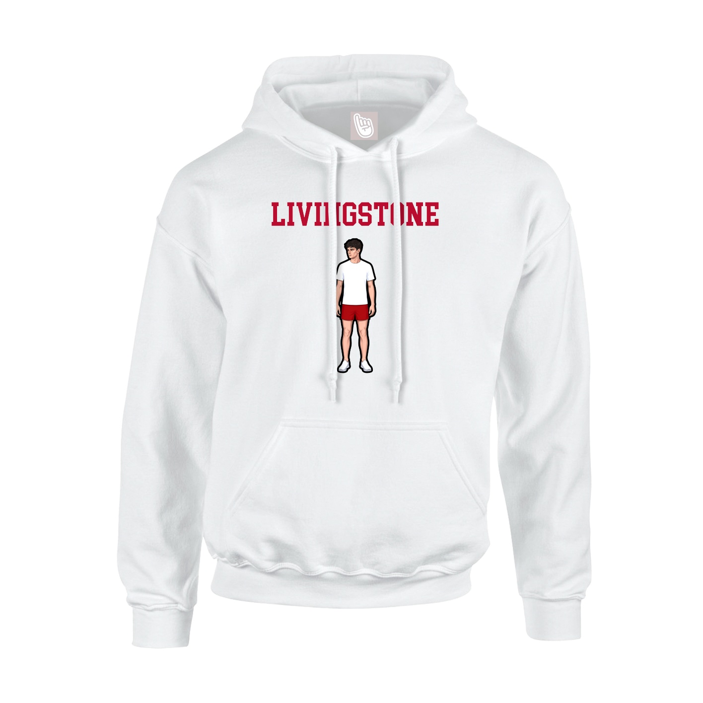 Hoodie — Shirsey in White