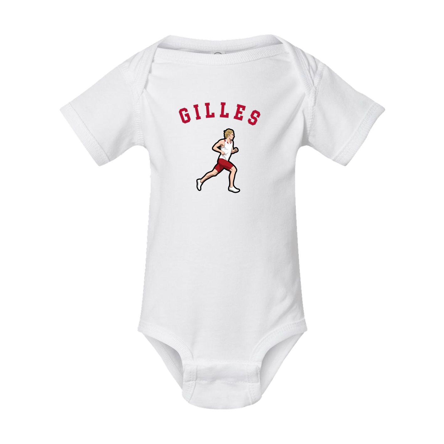 Baby Onesie — Shirsey Arch in White