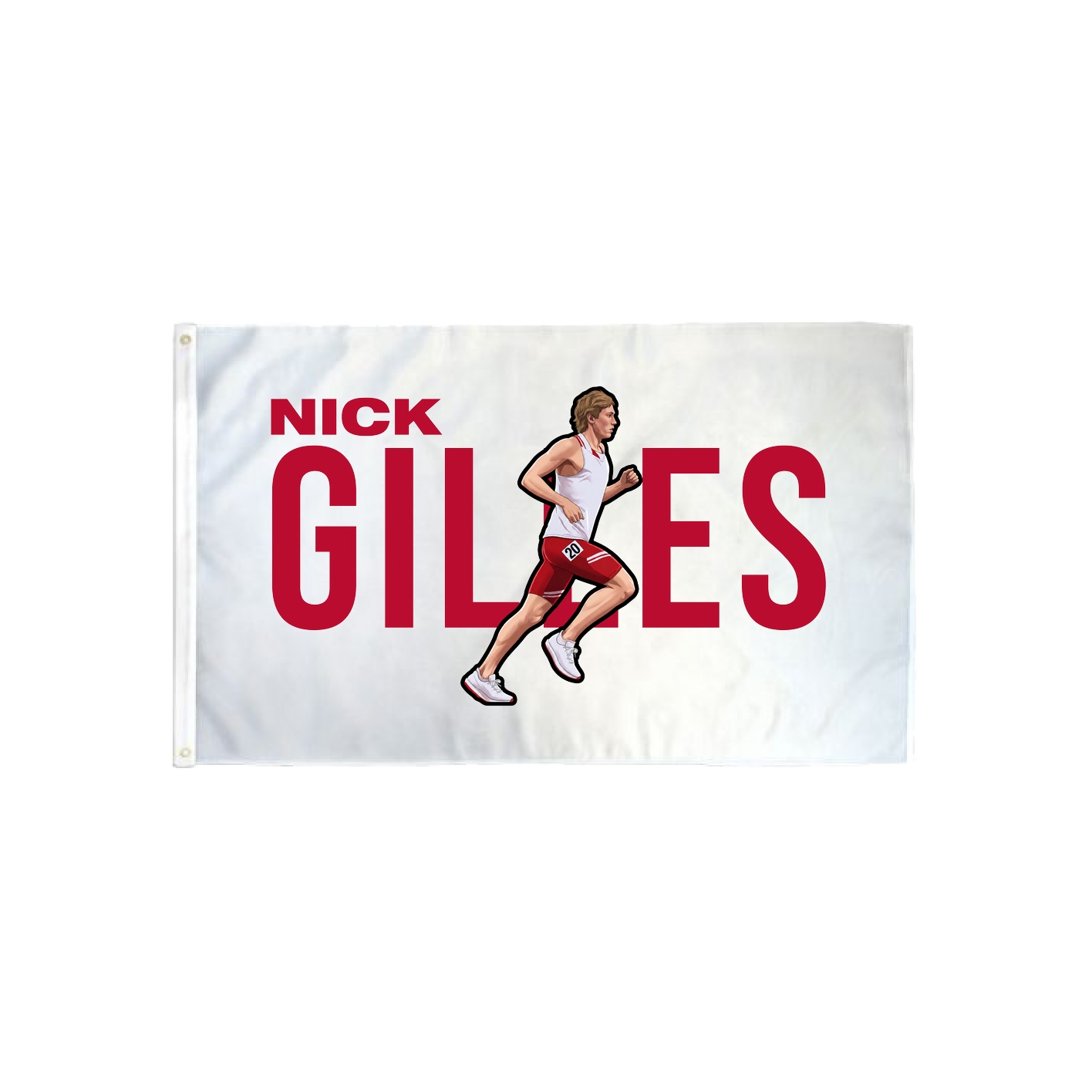3x5 Flag — Player Name in Classic