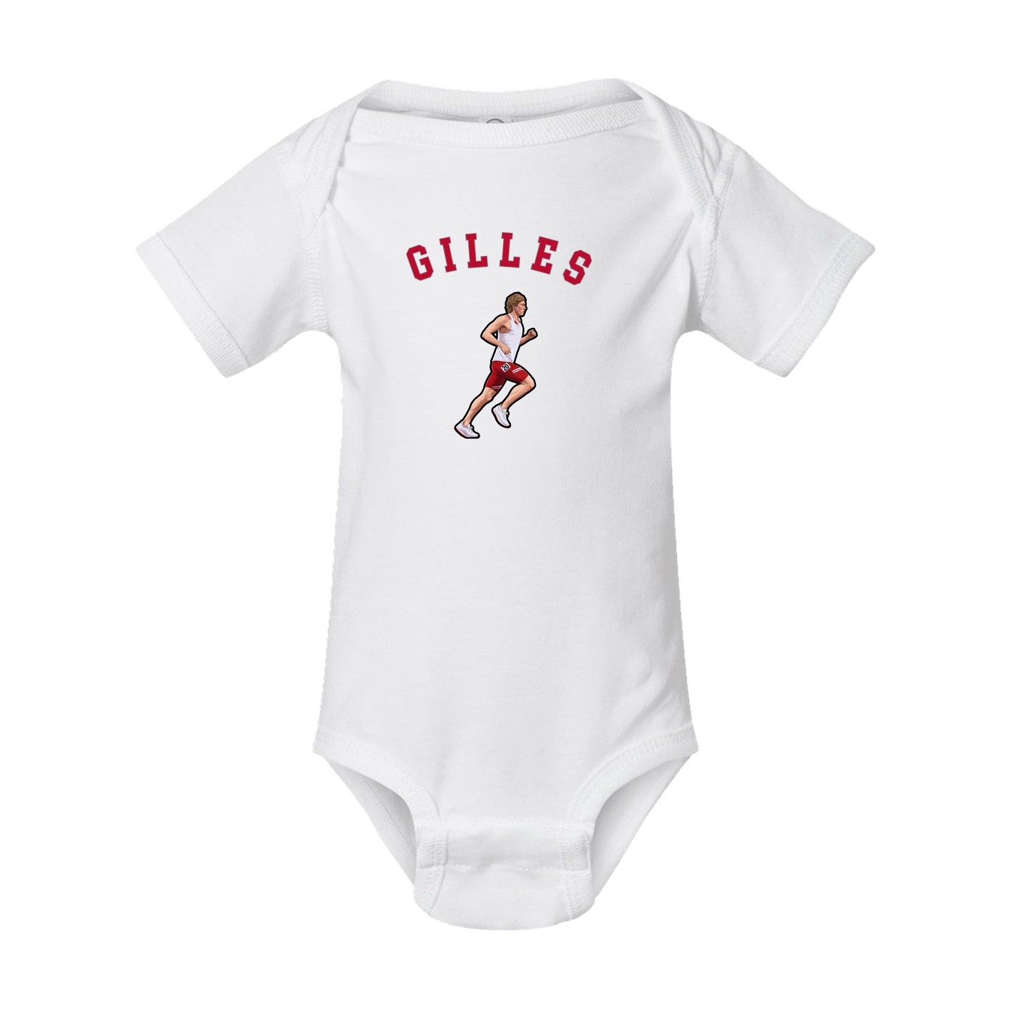 Baby Onesie — Shirsey Arch in White