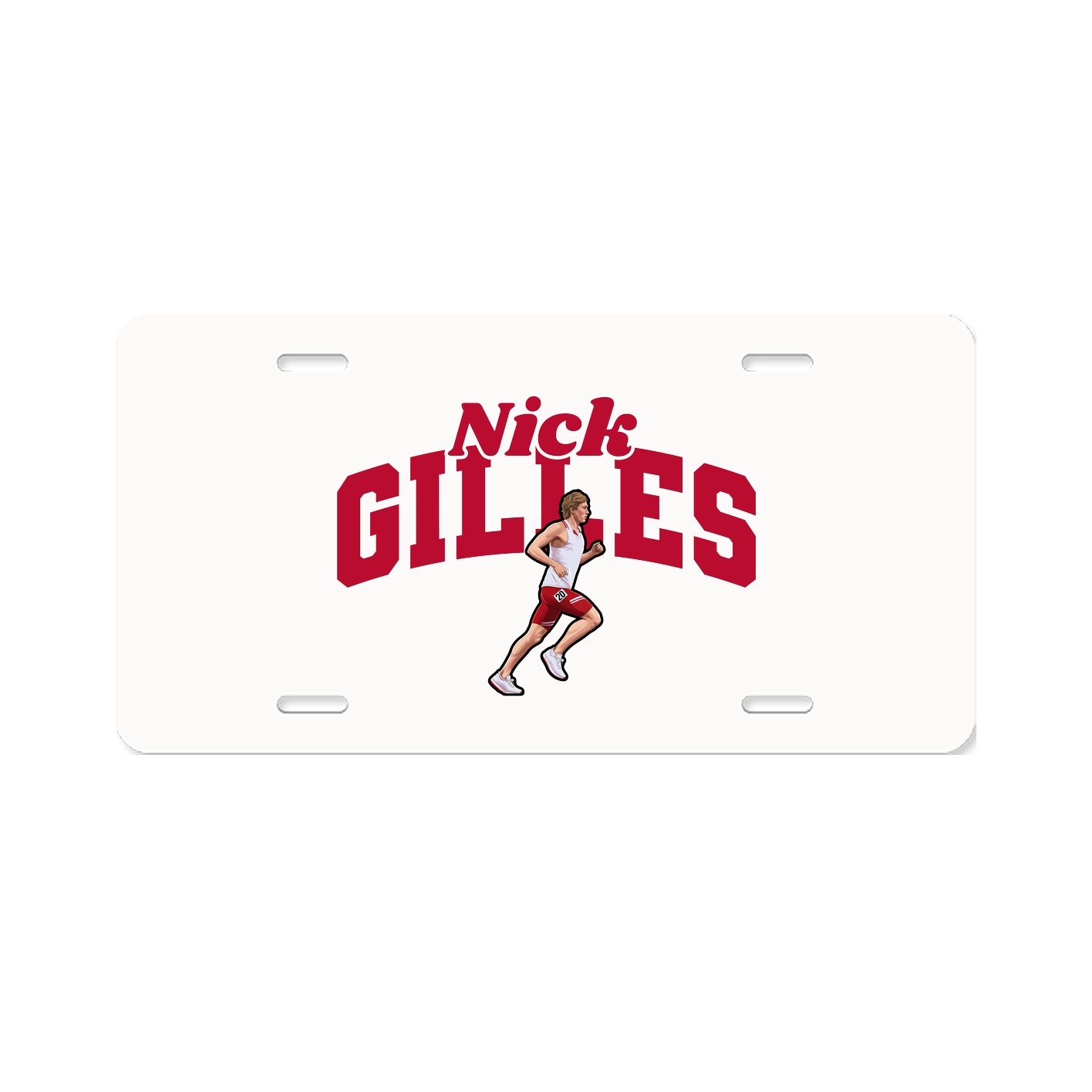 License Plate — Signature Arch in Classic
